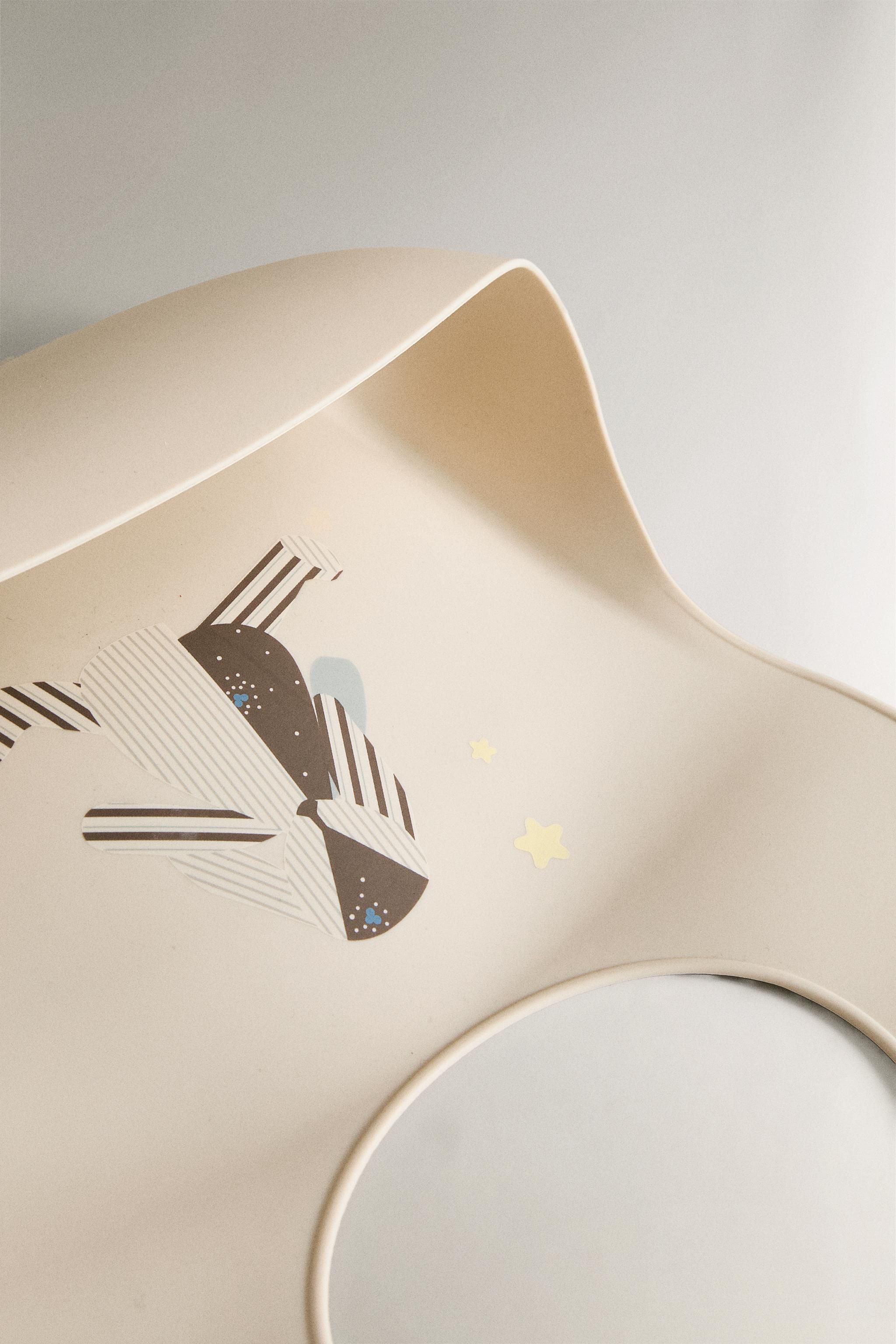 BAVOIR ENFANT SILICONE LAPIN